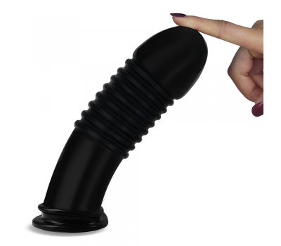 Черный фаллоимитатор King-Sized Anal Bumper 22,5 см,  Ø 5,7 Черный фаллоимитатор King-Sized Anal Bumper 22,5 см,  Ø 5,7