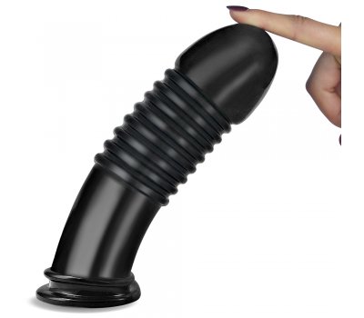 Черный фаллоимитатор King-Sized Anal Bumper 22,5 см,  Ø 5,7 Черный фаллоимитатор King-Sized Anal Bumper 22,5 см,  Ø 5,7