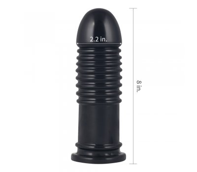 Черный фаллоимитатор King-Sized Anal Bumper 22,5 см,  Ø 5,7 Черный фаллоимитатор King-Sized Anal Bumper 22,5 см,  Ø 5,7