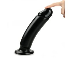 Черный фаллоимитатор King-Sized Anal Dildo 22,5 см, Ø 5 см-foto8