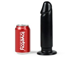 Черный фаллоимитатор King-Sized Anal Dildo 22,5 см, Ø 5 см-foto7