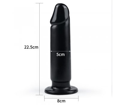 Черный фаллоимитатор King-Sized Anal Dildo 22,5 см, Ø 5 см Черный фаллоимитатор King-Sized Anal Dildo 22,5 см, Ø 5 см