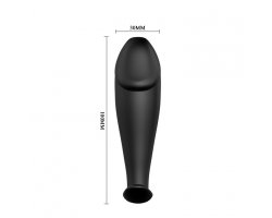 Анальная втулка Anal Stimulation с проводным пультом управления, 10 см, Ø 3 см-foto4
