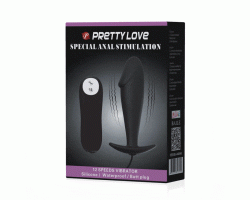 Анальная втулка Anal Stimulation с проводным пультом управления, 10 см, Ø 3 см-foto7