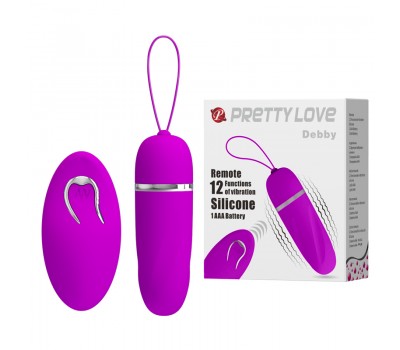 Вибро-яйцо с беспроводным управлением Pretty Love Debby Вибро-яйцо с беспроводным управлением Pretty Love Debby