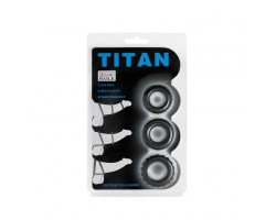 Набор из трёх разных эрекционных колец Titan-foto4