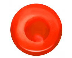 Пробка анальная с присоской Butt plug красная-foto4