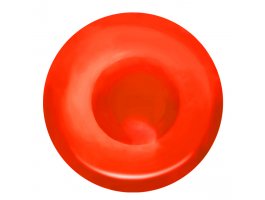 Пробка анальная с присоской Butt plug красная-foto4