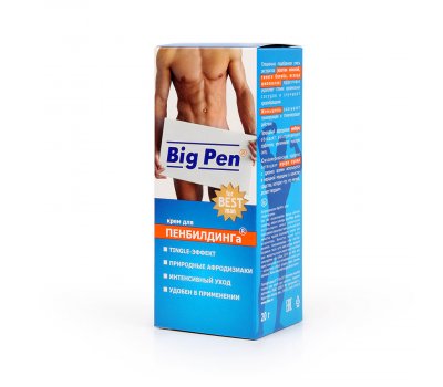 Крем для пенбилдинга Биоритм Big Pen 20 мл Крем для пенбилдинга Биоритм Big Pen 20 мл