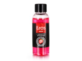 Массажное масло с ароматом земляники Eros Exotic 50 мл-foto3