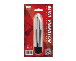 Серебристый вибратор Lady Finger 13,6 см, Ø 2,5 см-foto5