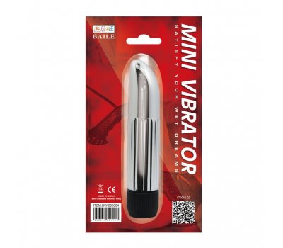 Серебристый вибратор Lady Finger 13,6 см, Ø 2,5 см Серебристый вибратор Lady Finger 13,6 см, Ø 2,5 см