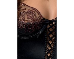 Элегантный черный корсет Brida S/M-foto3