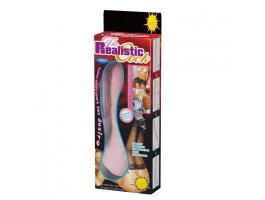 Телесный вибратор Realistic-foto6