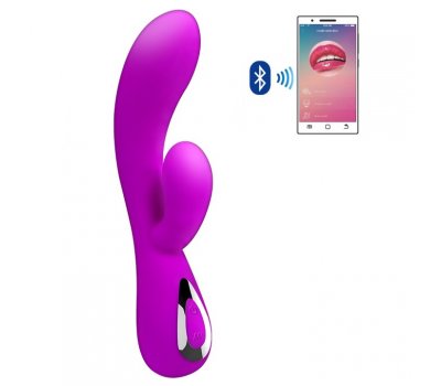 Перезаряжаемый вибратор Honey с Bluetooth-управлением Перезаряжаемый вибратор Honey с Bluetooth-управлением