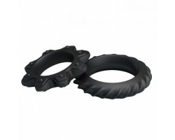 Набор ребристых эрекционных колец Ring Flowering-foto6