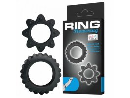 Набор ребристых эрекционных колец Ring Flowering