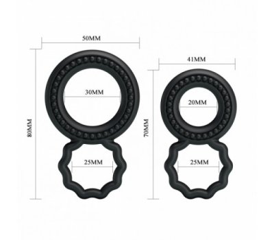 Набор двойных эрекционных колец Ring Набор двойных эрекционных колец Ring
