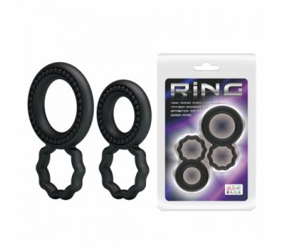 Набор двойных эрекционных колец Ring Набор двойных эрекционных колец Ring