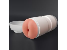 Мастурбатор попа в колбе с вибрацией Sex In A Can Vibra Anus Tunnel-foto2