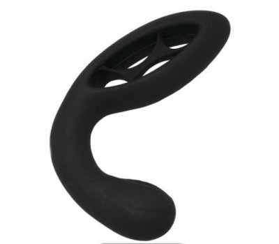 Черный перезаряжающийся массажер простаты Flexible Fabulous Vibration Frequency Черный перезаряжающийся массажер простаты Flexible Fabulous Vibration Frequency