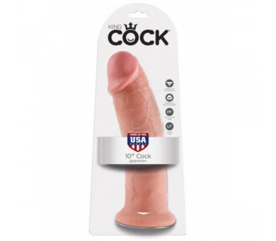 Фаллоимитатор King Cock 10" Cock с присоской