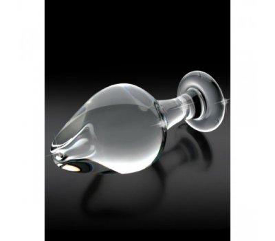 Стеклянная анальная пробка Icicles Стеклянная анальная пробка Icicles