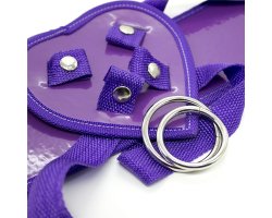 Ремень для страпона фиолетовый-foto6