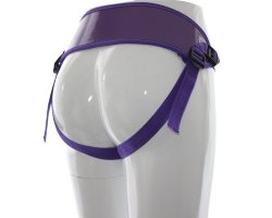 Ремень для страпона фиолетовый-foto4