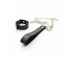 Поводок на пенис из искусственной кожи-foto2