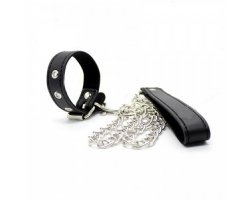 Поводок на пенис из искусственной кожи Поводок на пенис из искусственной кожи