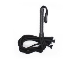 Черная плеть из нейлона-foto2