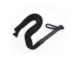 Черная плеть из нейлона