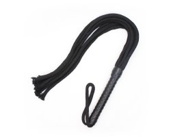 Черная плеть из нейлона-foto3