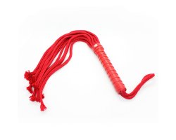 Красная плеть из нейлона 50 см-foto2