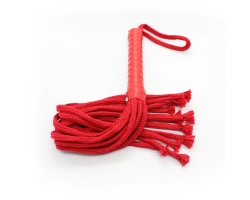 Красная плеть из нейлона 50 см