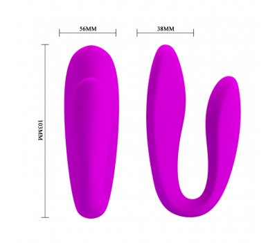 Вибромассажер для пар Letitia с дистанционным управлением