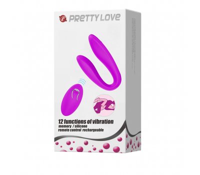 Вибромассажер для пар Letitia с дистанционным управлением