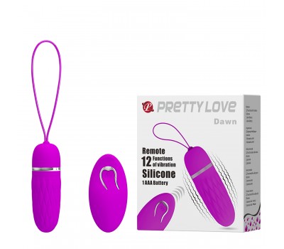 Вибро-яйцо с беспроводным управлением Pretty Love Dawn, 9,2 см, Ø 2,8 см
