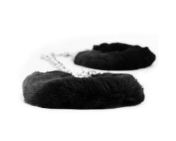 Поножи Fetish Pleasure Fluffy Leg Cuffs черные-foto4