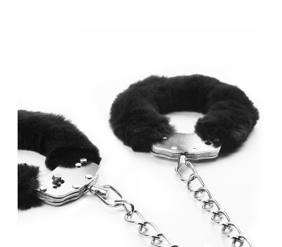 Поножи Fetish Pleasure Fluffy Leg Cuffs черные Поножи Fetish Pleasure Fluffy Leg Cuffs черные