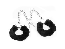 Поножи Fetish Pleasure Fluffy Leg Cuffs черные Поножи Fetish Pleasure Fluffy Leg Cuffs черные