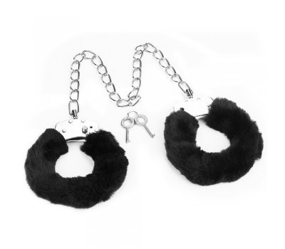 Поножи Fetish Pleasure Fluffy Leg Cuffs черные Поножи Fetish Pleasure Fluffy Leg Cuffs черные