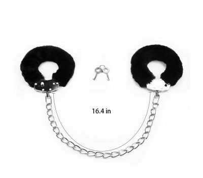 Поножи Fetish Pleasure Fluffy Leg Cuffs черные Поножи Fetish Pleasure Fluffy Leg Cuffs черные