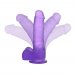 Фиолетовый фаллос Jelly Studs Crystal Dildo Medium 17 см, Ø 3,5 см Фиолетовый фаллос Jelly Studs Crystal Dildo Medium 17 см, Ø 3,5 см
