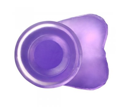 Фиолетовый фаллос Jelly Studs Crystal Dildo Medium 17 см, Ø 3,5 см Фиолетовый фаллос Jelly Studs Crystal Dildo Medium 17 см, Ø 3,5 см