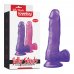 Фиолетовый фаллос Jelly Studs Crystal Dildo Medium 17 см, Ø 3,5 см Фиолетовый фаллос Jelly Studs Crystal Dildo Medium 17 см, Ø 3,5 см