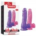 Фиолетовый фаллос Jelly Studs Crystal Dildo Medium 17 см, Ø 3,5 см Фиолетовый фаллос Jelly Studs Crystal Dildo Medium 17 см, Ø 3,5 см