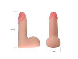 Фаллос для ношения Skinlike Limpy Cock 14 см, Ø 2,8 см-foto2
