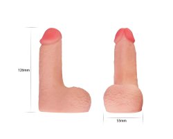 Фаллос для ношения Skinlike Limpy Cock 12,6 см,Ø 3,5 см-foto2